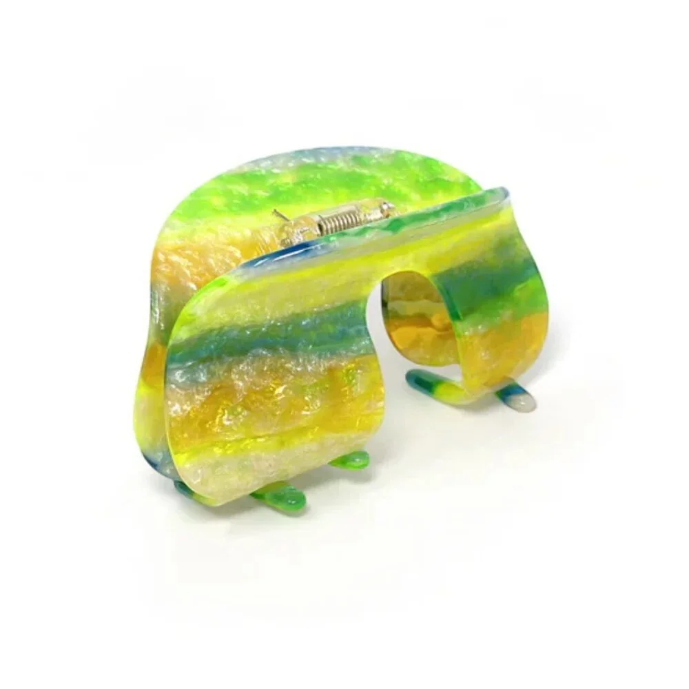 NWT Bryce Canyon Shimmery Green Hair Claw Clip